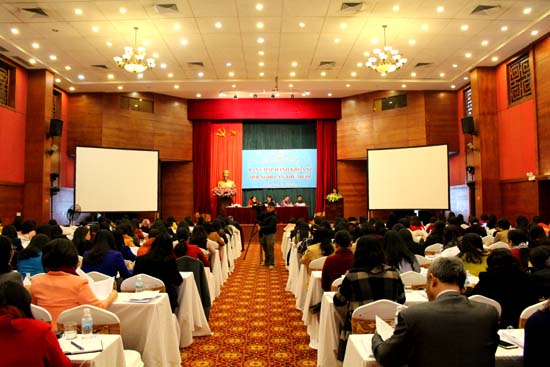 Khai mạc Hội nghị Ban chấp hành Hội Liên hiệp Phụ nữ Việt Nam khoá XI lần thứ 10: Văn kiện trình tại Đại hội Phụ nữ XII phải tập trung vào các vấn đề phụ nữ quan tâm, mong đợi
